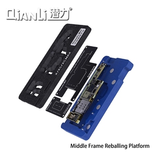 Scheda madre Qianli pannello di fissaggio a strato intermedio 3D Reballing Stencil <span class=keywords><strong>pianta</strong></span> latta riparazione per <span class=keywords><strong>telefono</strong></span> X XS 11 12 13 14Pro Max 15 - Product Image 5