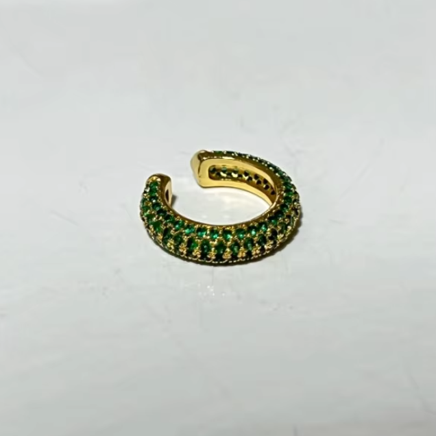 Gold GREEN CZ