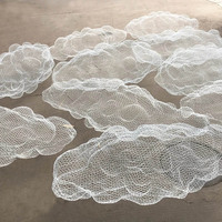 Lustre créatif en fer forgé en forme de nuage et d'étoile pour chambre, salon, restaurant
