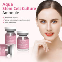 Ampoule réparatrice raffermissante hydratante pour la peau, sérum pour le visage, éclaircissant, anti-âge, anti-rides, soin de la peau, ampoules de culture de cellules souches aquatiques
