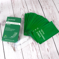Bandes blanchissantes pour les dents, étiquette privée, 6% HP ou sans peroxyde, livraison gratuite, offre spéciale