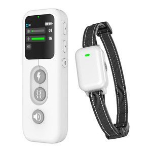 Nuevo Dispositivo de Entrenamiento para Perros con Control Remoto de Plástico, con Descarga Eléctrica y <span class=keywords><strong>Collar</strong></span> Antiladridos para Cachorros, Modelo YM1 - Product Image 1