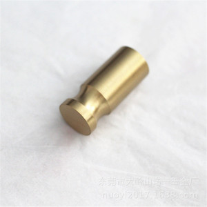 Cylindrical Pure <b>Copper</b> Furniture Handle <b>Knob</b> 20x45mm Minimalist Design For Home Decoration Durable - Product Image 3