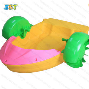Rental Water Park Kiddie Hand <strong>Pontoon</strong> <strong>Paddle</strong> Boats for Kids Children - Product Image 4