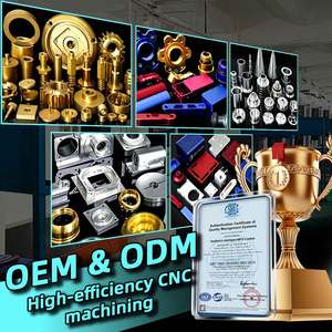 Metal Fabricated Parts CNC Rapid Prototyping Machining Services Black Anodized Metal Parts Metal Kit CNC Milling POM PEEK Parts - Product Image 1