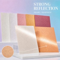 Petites perles texturées rose (recyclables haut de gamme) – Plusieurs couleurs au choix pour la création et l'impression de cartes d'invitation premium