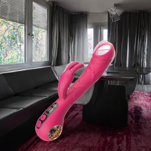 CE ha certificato il massaggiatore forte di vibrazione del <span class=keywords><strong>Silicone</strong></span> per il corpo-sicuro per le donne con telecomando senza fili e la funzione di sollievo dal dolore - Product Image 3