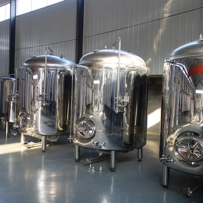 6000L 60HL 50BBL kunden spezifische Edelstahl-Temperatur regelung Druckbier Bright Tank Karbon isierungstank