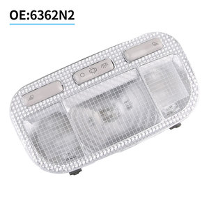 Luz de Lectura Delantera 6362N2, Luz Superior para Peugeot 307 308 408 3008 301 Citroen <span class=keywords><strong>C3</strong></span> C4 Saga Elysee C5 - Product Image 2