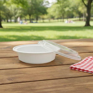 HACAMY Commercial-Grade Disposable PP Plastic Microwavable Food <b>Storage</b> Container Durable Lid Wholesale - Product Image 1