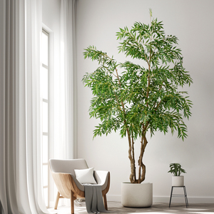 Cây nhân tạo nhà văn phòng trang trí nhà faked nhà máy nồi cây nhân tạo cây xanh trang trí nội thất ngoài trời Bonsai ngày lễ tình nhân - Product Image 2