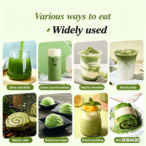 Wholesale Free Sample Organic Matcha Matcha Powder Bag 80g Ceremonial Grade Ready to Drink - Product Image 3