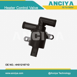 Válvula de Agua del Calefactor 4H0121671D 4H0121671B, Actuador Eléctrico de Plástico ABS para Piezas del Sistema HVAC de Audi - Product Image 3