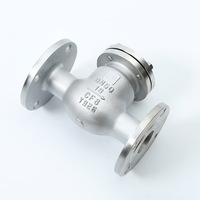 Clapet anti-retour industriel à bride en acier inoxydable PN16 CF8 CF8M, 2-3 pouces DN50 DN80 DN100, pour eau, fabriqué en usine OEM