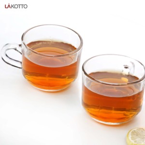 Taza de agua potable con mango transparente, vaso de vino, cerveza, 200ml - Product Image 6
