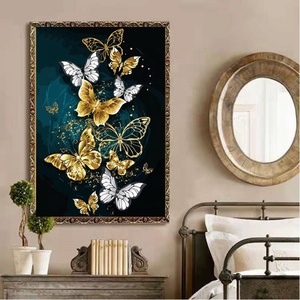 Kit de broderie DIY sur le thème des fleurs en coton de la marque XIXI, fil en polyester, points de croix, ensembles de travaux manuels, fabricant, vente chaude 2023, nouveauté - Product Image 3