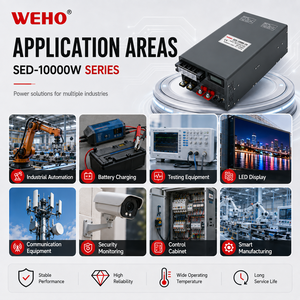 Alimentation réglable <span class=keywords><strong>SED</strong></span>-10000W 333A CC/CV RS485 Modbus à sortie unique 10kW pour l'automatisation industrielle et les applications robustes - Product Image 5