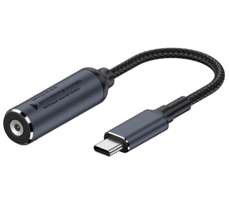 DC 4.0 x 1.35 มม. เป็น USB-C / Type-C ตัวผู้
