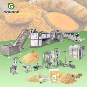 Liên tục khô nghệ sấy gừng chế biến dây chuyền sản xuất tỏi và hành tây bột làm cho máy - Product Image 1