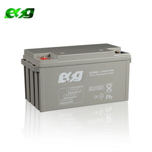 ESG VRLA batterie rechargeable 12 volts scellé plomb-acide (SLA) batterie sans entretien 60AH 65AH 12 V ABS UL94-V0/fichier E88637 - Product Image 4