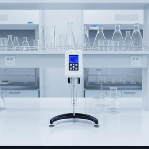 Viscometro Rotacional Digital Automático com Controle de Velocidade do Motor de Alta Precisão para Testes de Viscosidade de Fluidos e Óleos em Laboratório - Product Image 1