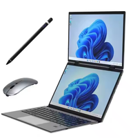 Layar Dural 14 inci Intel Core I5 I7 12 Gen DDR4 32GB 64GB RAM 1TB 2TB 4TB SSD bisnis Laptop sentuh untuk bisnis