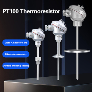เครื่องส่งสัญญาณอุณหภูมิแบบรวมพร้อมเซ็นเซอร์อุณหภูมิสูง Pt100, เทอร์โมคัปเปิลแบบหุ้มเกราะชนิด <span class=keywords><strong>K</strong></span> และหัววัดความต้านทาน - Product Image 2