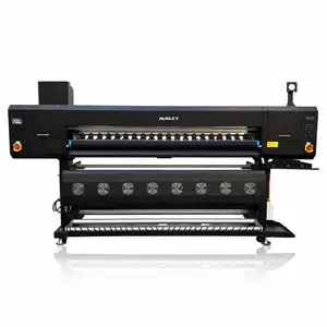 Large format printing machine plotter digital textile sublimation printer 1.8m print width for fabric garment with dace bar