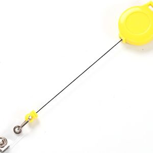 Porte-badge de couleur bonbon en gros pour cordon de 15 mm, longueur rétractable de 600 mm, en plastique ABS, pour bureau/école/usage promotionnel - Product Image 4