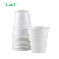 FULING fabrication en gros gobelet en plastique pp jetable pour boire du verre plastique transparent
