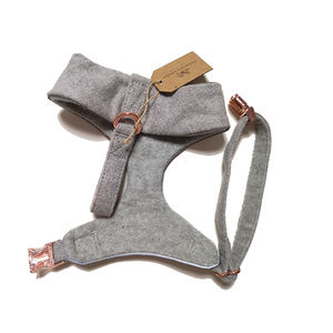 Tweed Step-In Dog <span class=keywords><strong>Harness</strong></span> Anjing Kucing Anak Anjing Rompi <span class=keywords><strong>Harness</strong></span> untuk Anjing Kecil Sedang - Product Image 6