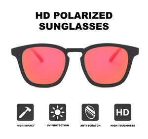 نظارات شمسية ملونة كبيرة الحجم بتصميم عصري جديد للبيع بالجملة ، نظارات شمسية كلاسيكية مستقطبة للخارج بشعار مخصص للصيد - Product Image 6