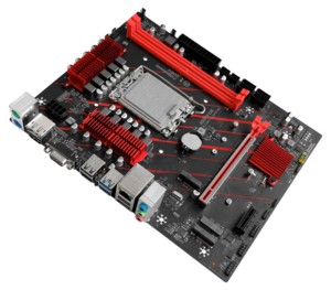 Carte mère de jeu JGINYUE H610M <span class=keywords><strong>D4</strong></span> DDR4 en gros, compatible avec les processeurs de 12e et 13e génération pour PC de bureau, avec 64 Go de RAM max. - Product Image 4