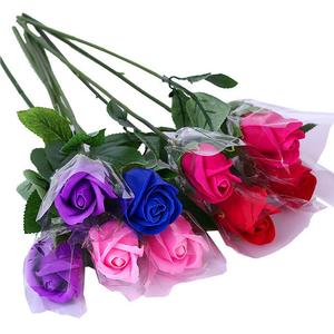 Conjunto <span class=keywords><strong>de</strong></span> regalo <span class=keywords><strong>de</strong></span> flores barato al por mayor, regalo del Día <span class=keywords><strong>de</strong></span> <span class=keywords><strong>la</strong></span> <span class=keywords><strong>madre</strong></span>, flor <span class=keywords><strong>de</strong></span> jabón rosa - Product Image 5