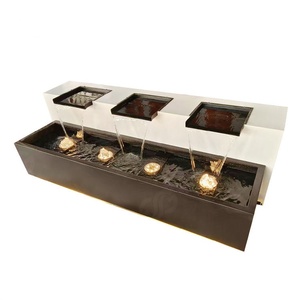 น้ำพุสไตล์ธรรมชาติสำหรับสวนในเมือง น้ำพุตกแต่งกลางแจ้ง - Product Image 4