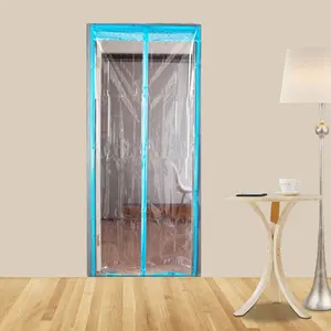 Magnetic Thermal Insulated Door Curtain for Air Conditioner Heater Room Kitchen Warm