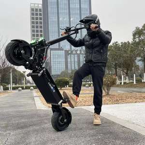 Scooter Eléctrico para Adultos con Doble Motor, Neumático de 11 Pulgadas, 60v 30Ah 40ah, Alcance de 60-120km, Suspensión Completa, Venta al Por Mayor de Fábrica - Product Image 2