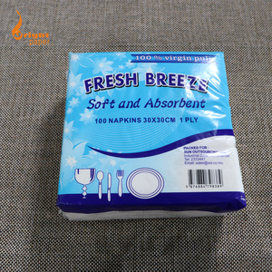 Bán Buôn Tùy Chỉnh Cá Nhân Dùng Một Lần In Ấn Serviettes Khăn Giấy Gói Với Logo Airlaid Giấy Ăn Tối Khăn Ăn - Product Image 3