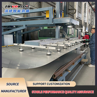 Machine de meulage d'huile automatique en acier inoxydable 1600-4, machine CNC de ponçage, d'ébavurage, de polissage et de finition à effet filigrane pour métaux