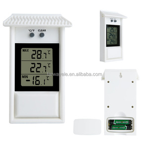 Outdoor Garden Waterproof <strong>House</strong> Shape Roof Digital <strong>Thermometer</strong> for Greenhouse Sauna Room Refrigerator <strong>Thermometer</strong> - Product Image 4