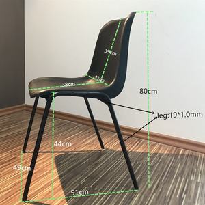 Chaise OKBUYCHAIR Moderne, Durable et Empilable en Plastique pour École, Bureau, Fête, Salle à Manger – Couleurs Personnalisables pour l'Extérieur – Vente Chaude en Gros - Product Image 6