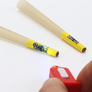 Papel de Liar con Puntas Brillantes de Color Marrón Natural, Tamaño King Size, con Logotipo Personalizado Impreso - Product Image 3