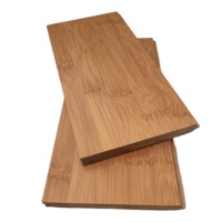 Suelo de Bambú Sólido YUYOU CV01, Carbonizado, Tablones Medianos, Impermeable, Resistente al Desgaste, Diseño Moderno para Hogar y Oficina