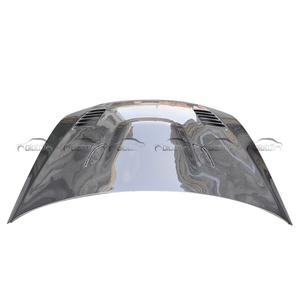 Pour BMW E92 E93 M3, amélioration style V, aérations de capot en carbone, couvercle de capot moteur avant, 2007+ - Product Image 3