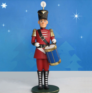 Statue de <span class=keywords><strong>casse</strong></span>-<span class=keywords><strong>noisette</strong></span> en résine fibre de verre, grande taille de vie royale, sculpture de <span class=keywords><strong>dessin</strong></span> <span class=keywords><strong>animé</strong></span>, pour décoration de noël - Product Image 1