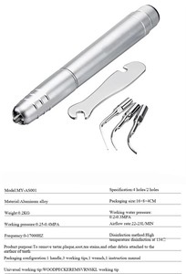 Escalador Dental Neumático Profesional de 2/4 Orificios, Pieza de Mano para Limpieza Dental, Eliminación de Cálculos, Instrumento Médico Oral - Product Image 3