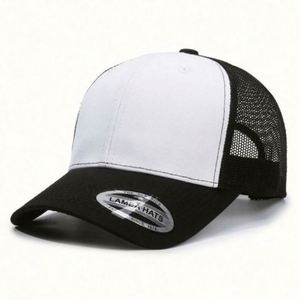Wholesale Custom High Quality Plain Cartoon 6 Panels Trucker <b>Hat</b> Unisex Snap Back Rubber Eco-Friendly Silk Screen Business - Product Image 5