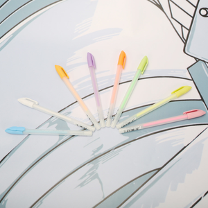 Juego de Bolígrafos de Gel de 8 Colores, 0.8 mm, Bonitos Bolígrafos de Gel Pastel con Logotipo Personalizado, Regalo para Niños, Bolígrafos de Gel para Escribir en Tarjetas - Product Image 4