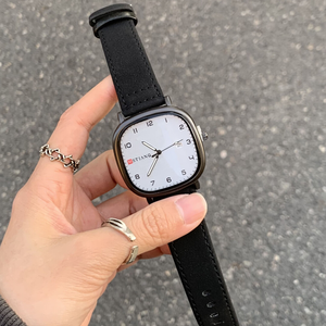 <span class=keywords><strong>Orologio</strong></span> da Uomo di Lusso MSTIANQ alla Moda, Impermeabile, Luminoso, Sportivo, con Data, Cassa in Lega, Quadrante in Vetro, Cinturino in Pelle, Movimento al Quarzo - Product Image 3