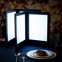 Lampu LED Isi Ulang untuk Menu, Lampu LED Menu Minuman, Lampu LED Menu Wine, Lampu LED Menu Minuman,  Menu Kulit PU dengan Lampu LED,  Menu Minuman dengan Lampu LED,  Lampu LED yang Dapat Disesuaikan